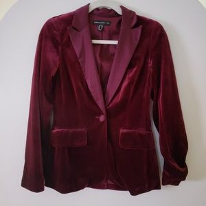 Aidan Mattox Velvet Blazer